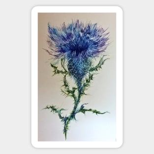 thistle Sticker